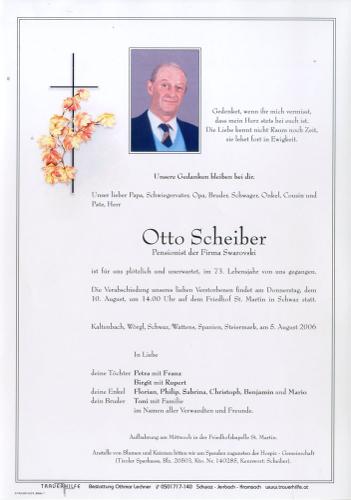 Parte von Otto Scheiber