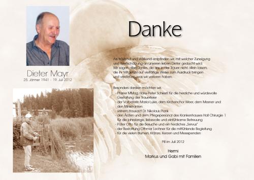 Parte von Dieter Mayr