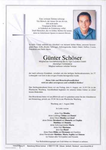 Parte von Günter Schöser