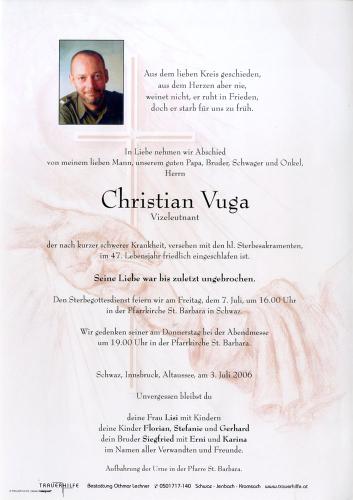 Parte von Christian Vuga