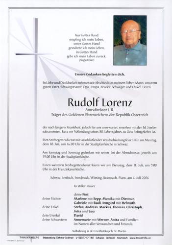 Parte von Rudolf Lorenz
