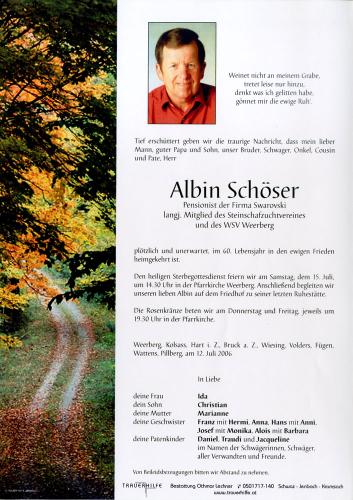 Parte von Albin Schöser