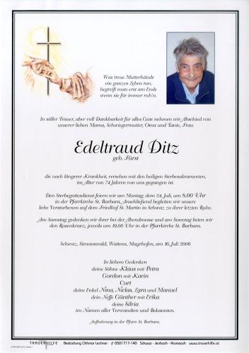 Parte von Edeltraud Ditz