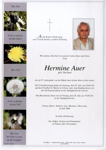Parte von Hermine Auer