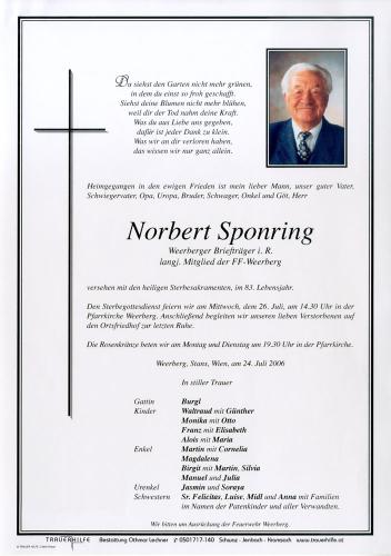 Parte von Norbert Sponring