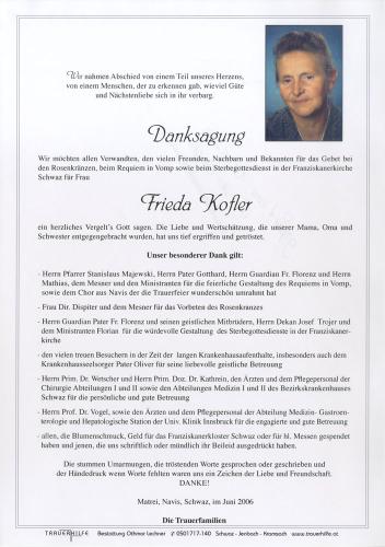 Parte von Friederike Kofler
