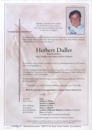 Parte von Herbert Duller