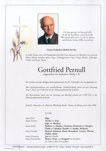 Parte von Gottfried Pernull