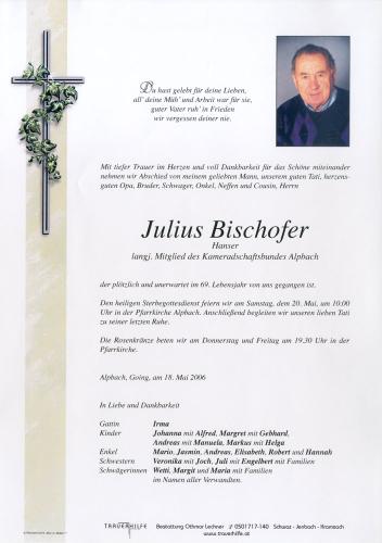 Parte von Julius Bischofer