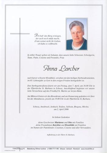Parte von Anna Larcher