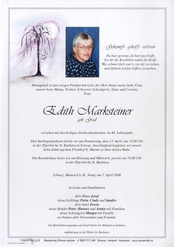 Parte von Edith Marksteiner