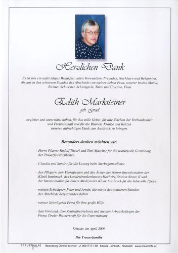 Parte von Edith Marksteiner