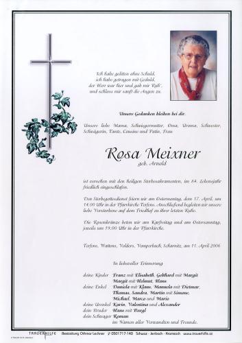 Parte von Rosa Meixner