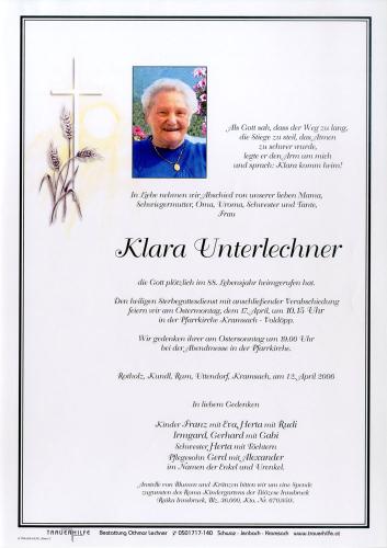 Parte von Klara Unterlechner
