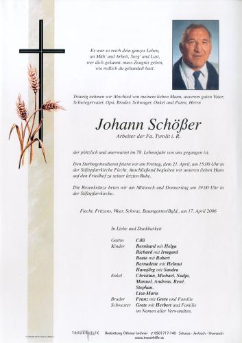 Parte von Johann Schö%C3%9Fer