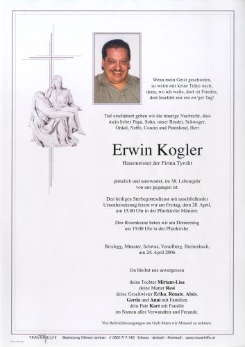 Parte von Erwin Kogler