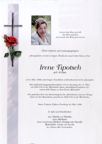 Parte von Irene Tipotsch