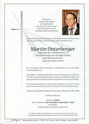 Parte von Martin Unterberger