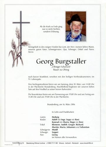 Parte von Georg Burgstaller