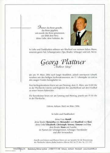 Parte von Georg Plattner