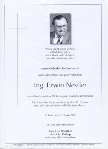 Parte von Erwin Nestler
