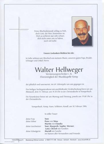 Parte von Walter Hellweger