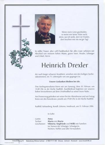Parte von Heinrich Drexler