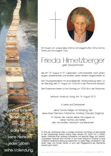 Parte von Frieda Himetzberger