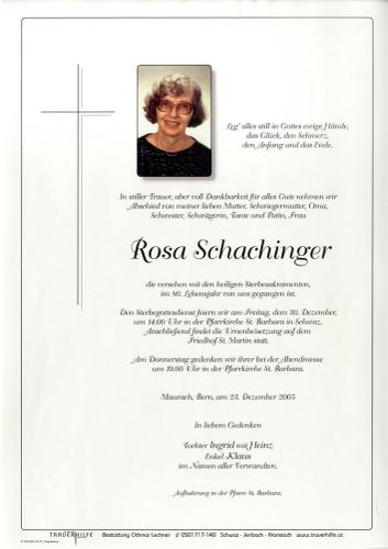 Parte von Rosina Schachinger