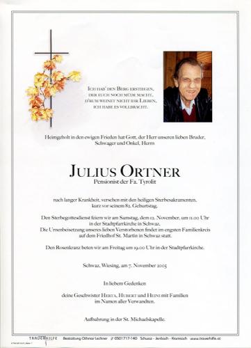 Parte von Julius Ortner