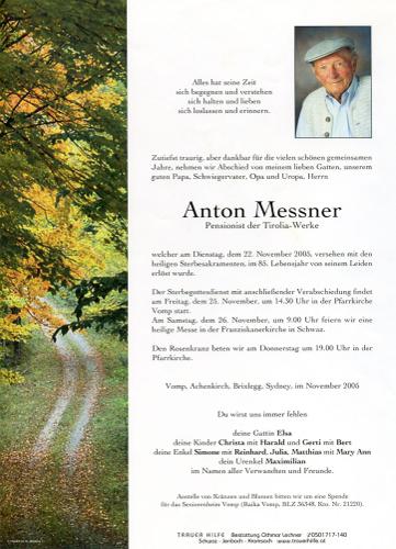 Parte von Anton Messner