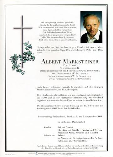 Parte von Albert Marksteiner