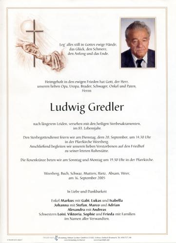 Parte von Ludwig Gredler