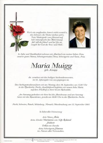 Parte von Maria Muigg