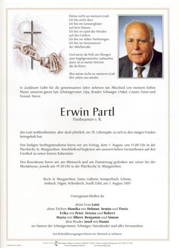 Parte von Erwin Partl