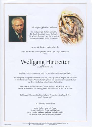 Parte von Anton Hirtreiter
