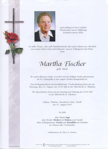 Parte von Martha Fischer