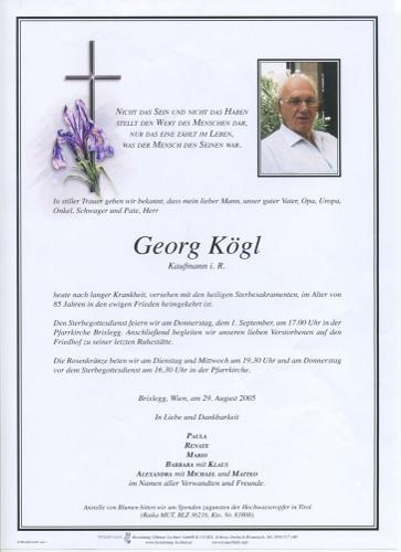 Parte von Georg Kögl