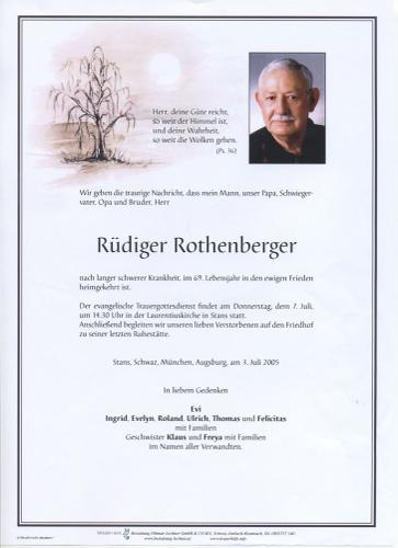 Parte von Rüdiger Rothenberger