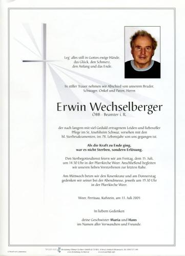 Parte von Erwin Wechselberger