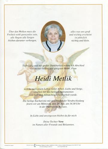 Parte von Adelheid Metlik