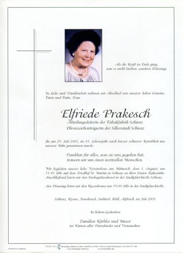 Parte von Elfriede Prakesch