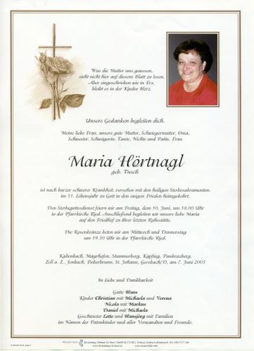 Parte von Maria Hörtnagl
