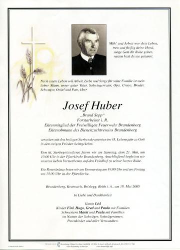 Parte von Josef Huber