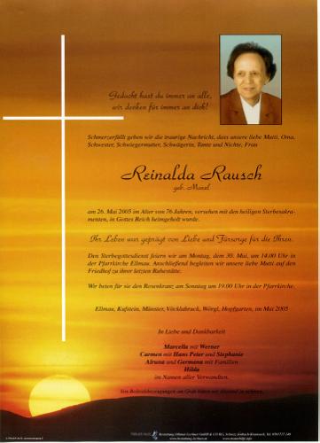 Parte von Reinalda Rausch