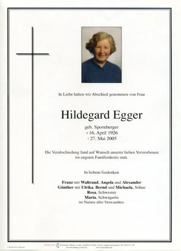 Parte von Hildegard Egger