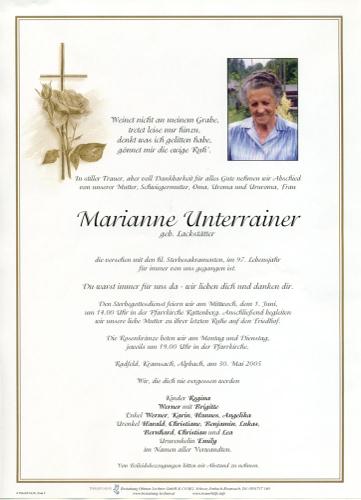 Parte von Marianne Unterrainer