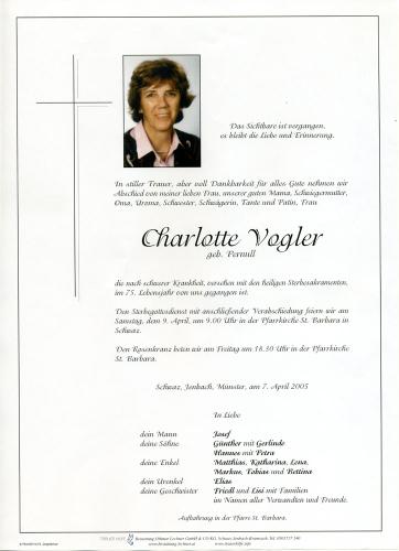 Parte von Charlotte Vogler