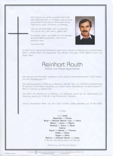 Parte von Reinhart Raut