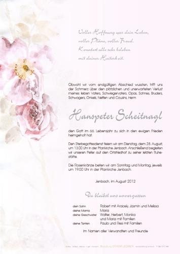 Parte von Hanspeter Scheitnagl